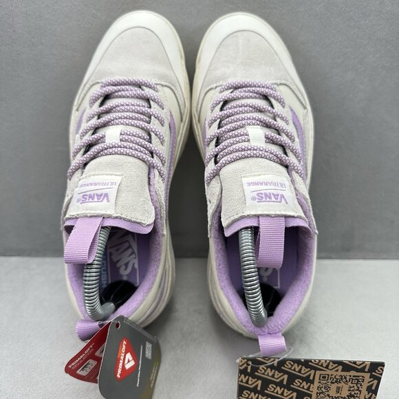 VANS UltraRange Exo MTE-1 Womens Size 7.5 Shoes Marshmallow Purple Suede Sneaker - Picture 6 of 8